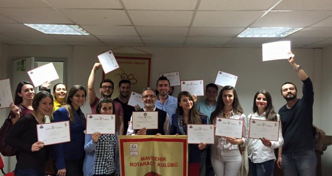 Mavişehir Rotaract Kulübü’nden anlamlı eğitim