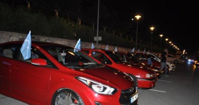 Modifiyeli araç sahiplerinden protesto