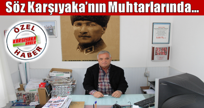 Muhtar Birlik: ‘’Mahallenin çehresi değişiyor’’