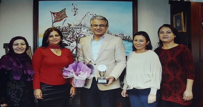 Mürşide Altın Çubuk Ortaokulu'ndan başkan Akpınar'a teşekkür...