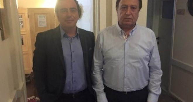 Mutlu Altuğ, Bülent Zeren'i ziyaret etti