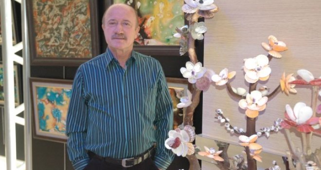 Nail Türkel Karşıyaka'da 123.sergisini açtı