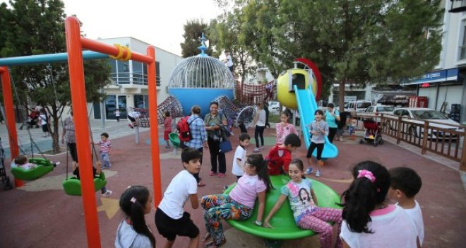 Nergiz Parkı dolup taşıyor...