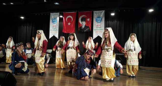 Özel çocuklardan  muhteşem gece