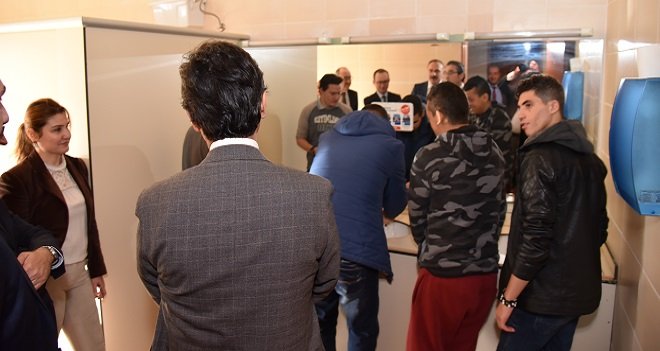 Özel eğitim öğrencileri ellerini yıkamayı, dişlerini fırçalamayı öğrendi