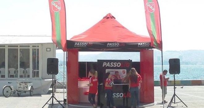 Passolig Standı İskele'de
