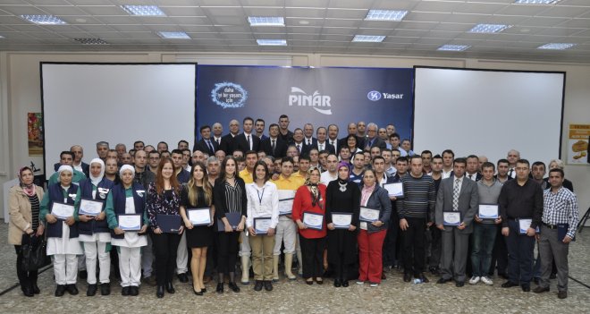 Pınar Et çalışanlarını onurlandırdı