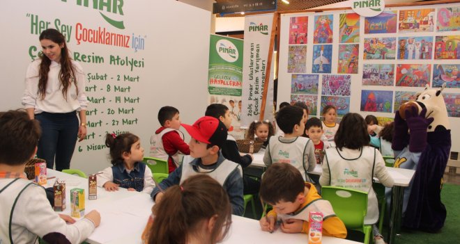 Pınar, İzmir Fuarı’nda çocuklarla buluşuyor