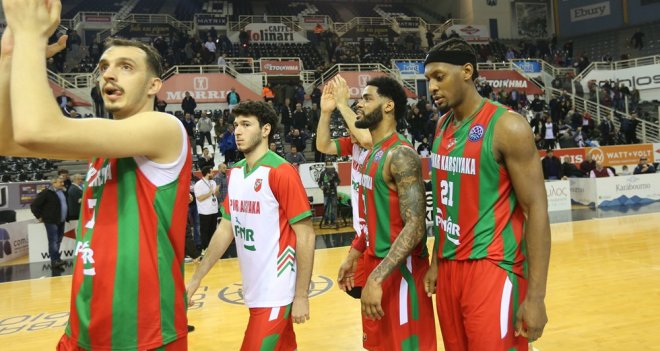 Pınar Karşıyaka çeyrek final için sahada