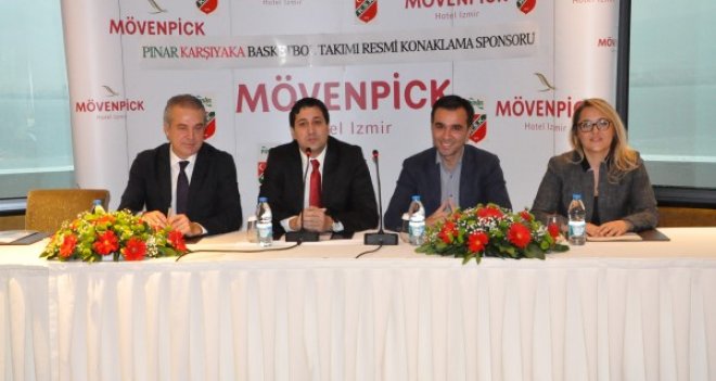Pınar Karşıyaka konaklama sponsoru ile imzaladı