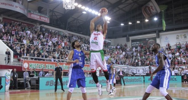 Pınar Karşıyaka rövanşı aldı turu geçti...