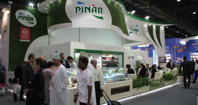 Pınar’a Gulfood Fuarı’nda yoğun ilgi