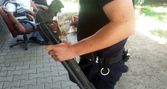 Sakaryaspor taraftarlarında pompalı tüfek!..