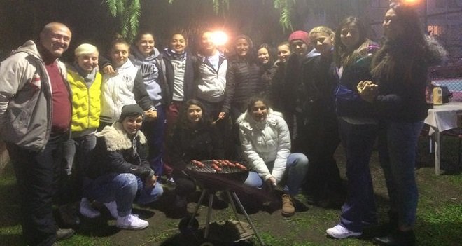 Şampiyon ragbiciler yeni yıla 