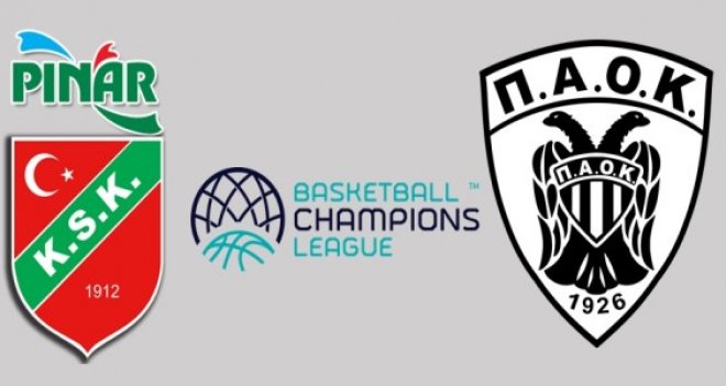 Şampiyonlar Ligi'nde Pınar Karşıyaka, PAOK ile eşleşti