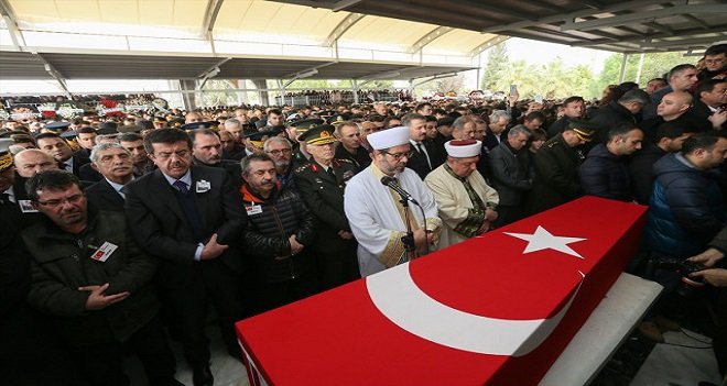 Şehidimizi Karşıyaka'dan uğurladık...