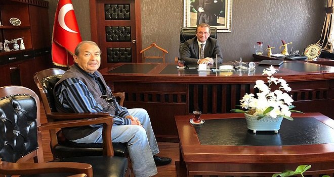 Şehit babasından Kaymakam Çalışır'a ziyaret