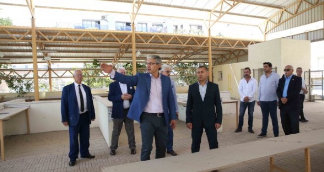 Şemikler pazar yeri ''Mahalle Merkezi''ne dönüştürülecek