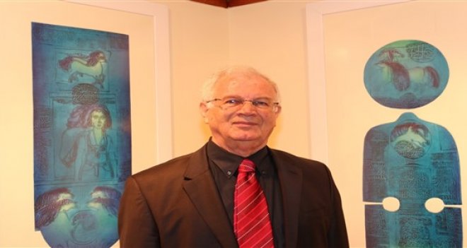 Süleyman Saim Tekcan'ın eserleri Selçuk Yaşar galerisinde