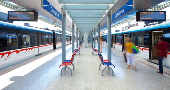 Toplu ulaşıma fuar düzenlemesi