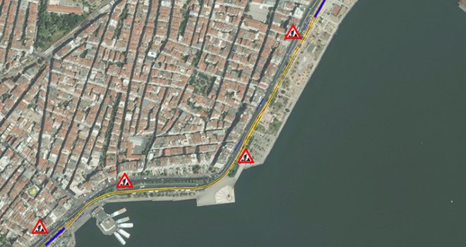 Tramvay çalışmalarında sıra Alaybey'de