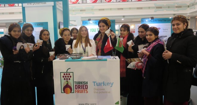 Türk Kuru Meyveleri Türkmenistan'da tanıtıldı