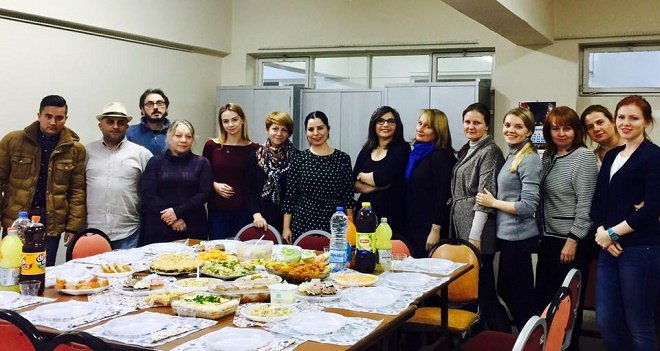 Türkçe öğrenen Rus öğrenciler yeni yılı kutladı