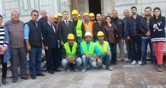 Vali Toprak, Kültür ve Turizm İl Müdürlüğü'nü ziyaret etti