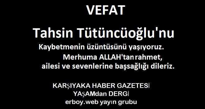 Vefat ve Başsağlığı