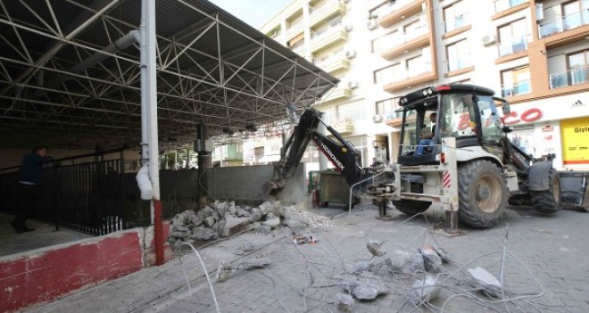 Yalı Pazaryeri'nin altı otopark oluyor