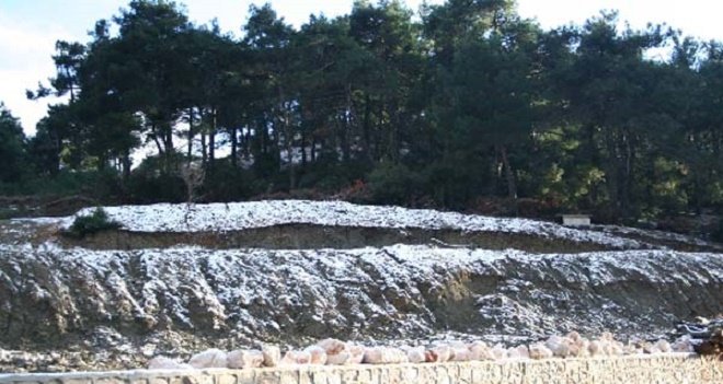 Yamanlar Dağına kar yağdı...