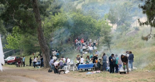 Yamanlar'da piknik sezonu açıldı