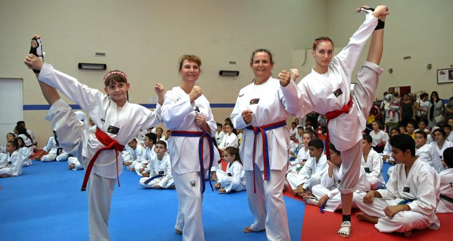 Yaşları spora engel olmadı