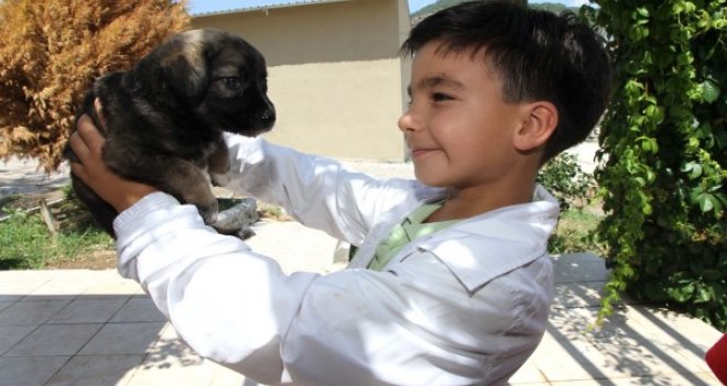 Yeni ailelerine kavuştular...