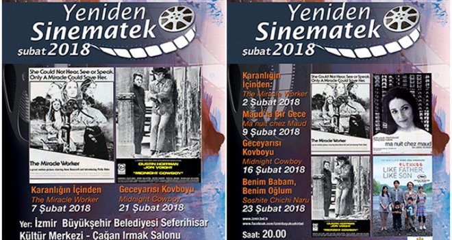 Yeniden Sinematek'te ustalar geçidi