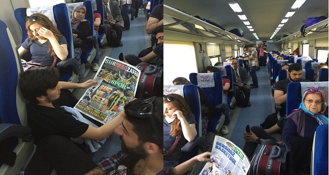 Yolcu trenleri otobüs gibi...