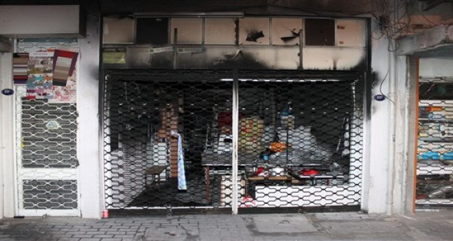 Yorgancı yandı, alevler her yeri sardı