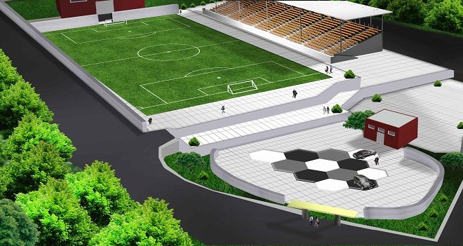 Zübeyde Hanım Mahalle Futbol Sahası Mart'a hazır...