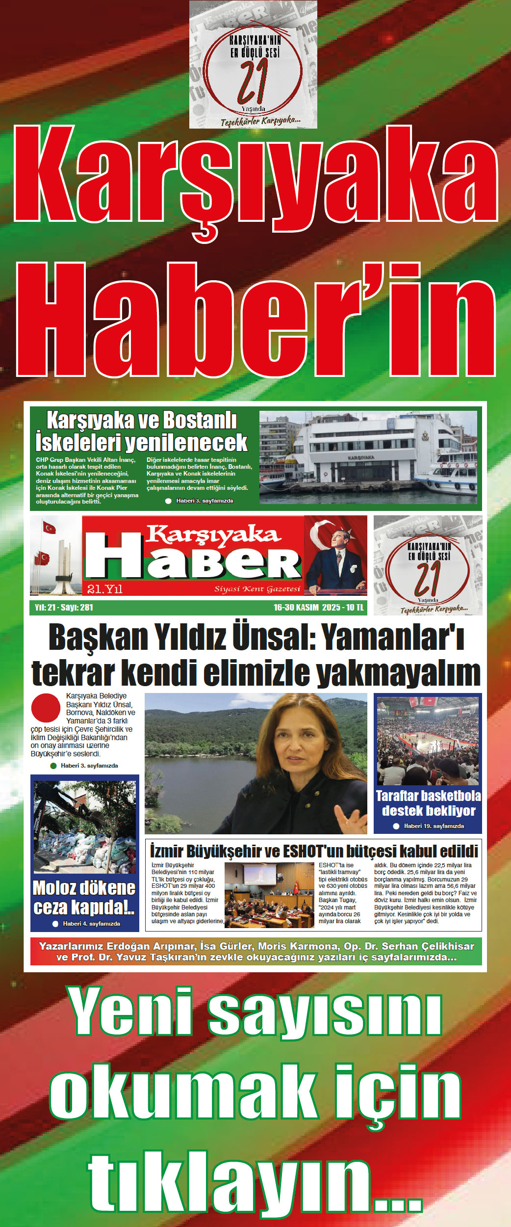 Spor haberleri yanı (GAZETE)