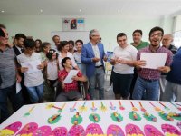  Engelsiz yaz okulunda sertifika sevinci