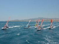  Rüzgâr Sörfü Slalom Türkiye Ligi'nin 2.ayağı Dikili'de yapıldı...