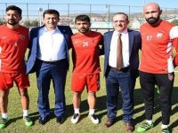 2 Milletvekili Karşıyaka antrenmanında...