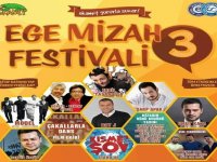 3. Ege Mizah Festivali” başlıyor