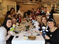 8 Mart Kadınlar Günü’nde hem buluştular hem de hasta çocuklara destek oldular