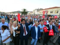 9. Foça Uluslararası Kültür Sanat ve Balıkçılık Festivali coşkusu tüm hızıyla devam ediyor