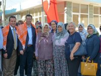 Ak Parti seçim çalışmalarına Menderes'te devam etti