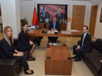 Ak Partili Delican'a ABD Büyükelçiliği'nden ziyaret