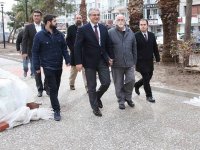 Akpınar Balıkçı Parkı'nı inceledi