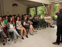 Akpınar, gençlere “liderlik” dersi verdi…