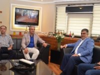 Akpınar, Konya Ereğli başkanı Özgüven'i ziyaret etti